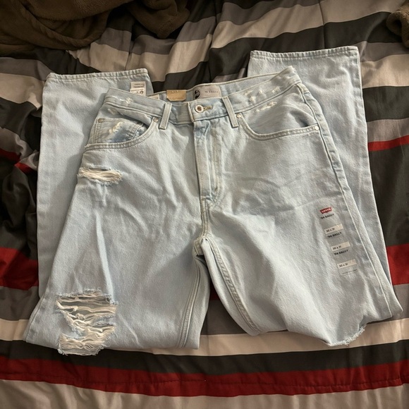 Silver Tab Levi’s ‘94 Baggy Jeans Butt Rip - Picture 1 of 5